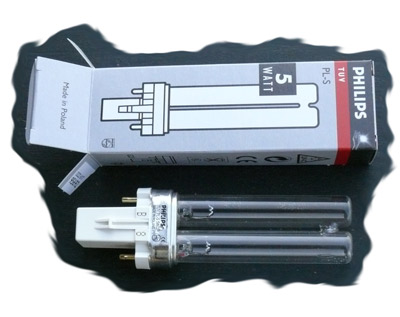 UVC Ersatzlampe 55 - 36 - 18 - 11 - 9 - 5 Watt von Philips