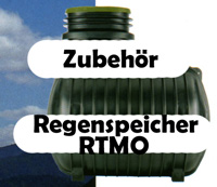 Zubehör für Regenwasserauffangbehälter RTMO